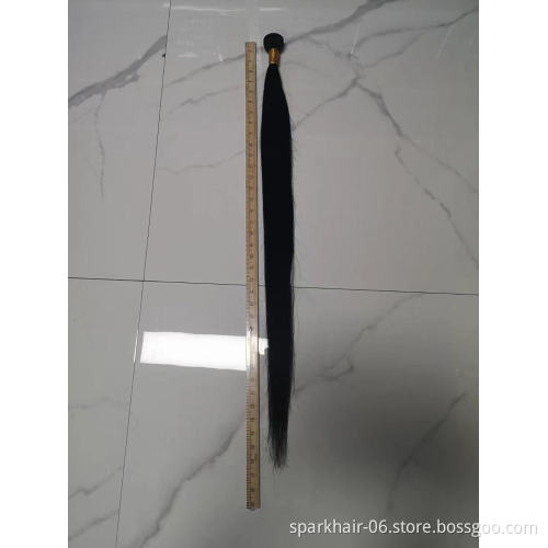 Wholesale raw human hair weave bundles,straight Brazilian virgin cuticle aligned hair,30 32 34 36inch bundle virgin hair vendors